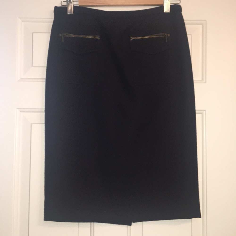 Navy J Crew Skirt